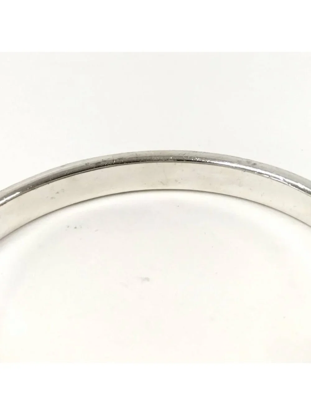 Tiffany & Co Narrow Bangle Bracelet 925 Sterling Silver